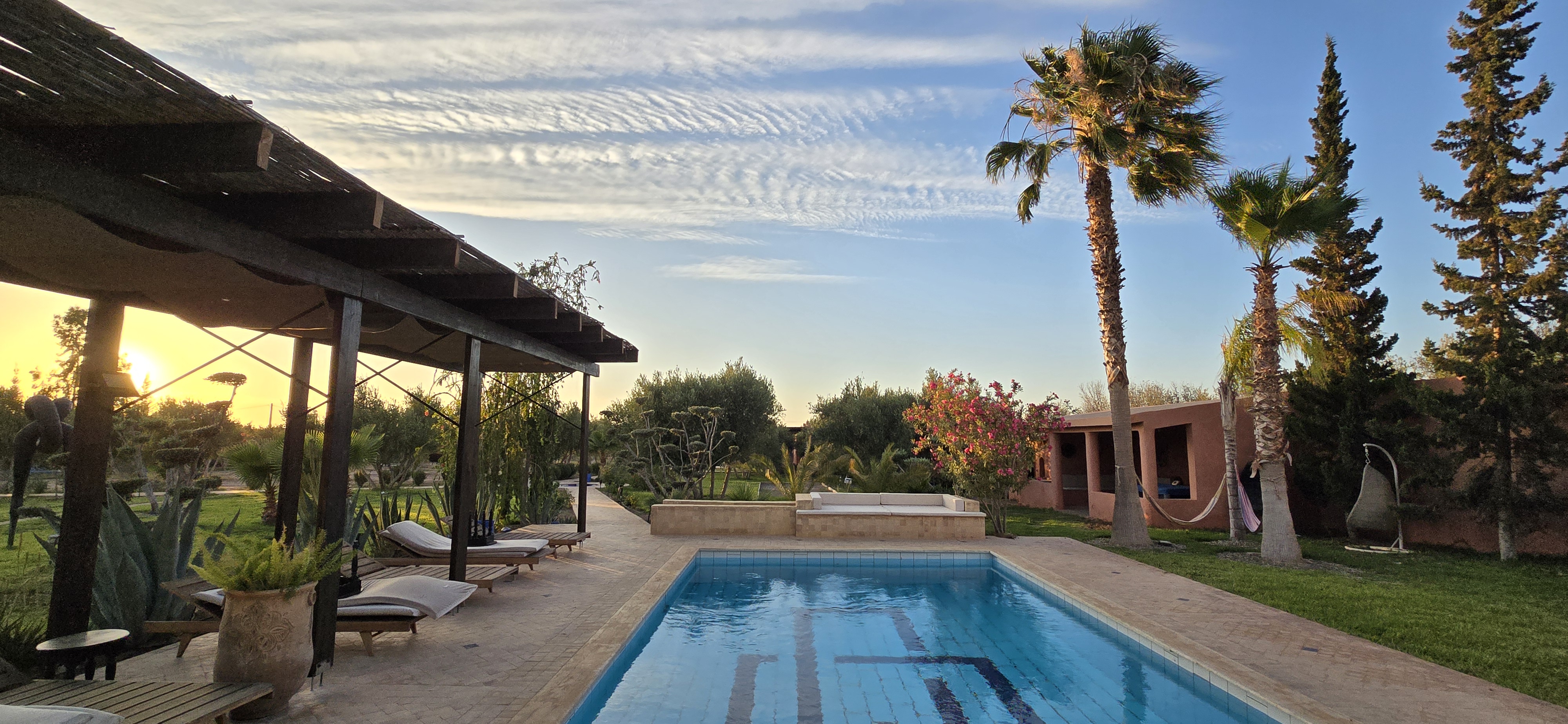 Piscine et jardins Kech Montana